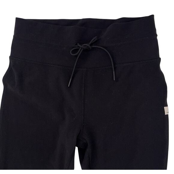 Vuori Women's Daily Split Flare Pants Large Black Stretch Activewear Athleisure - Picture 5 of 13